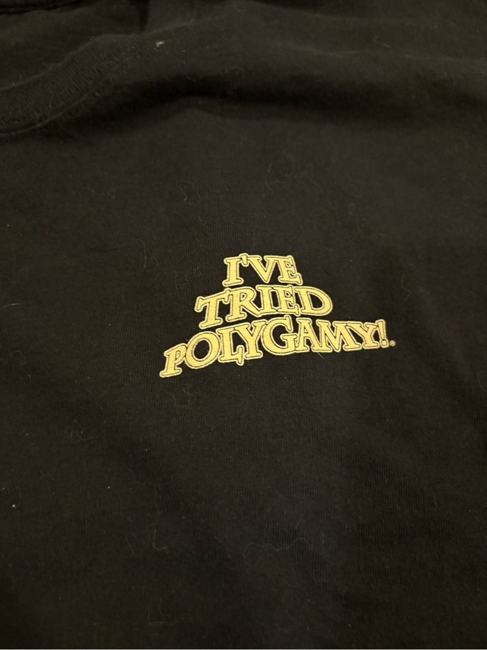 Beer Shirt “I’ve Tried Polygamy” Polygamy Porter Wasatch Brewery